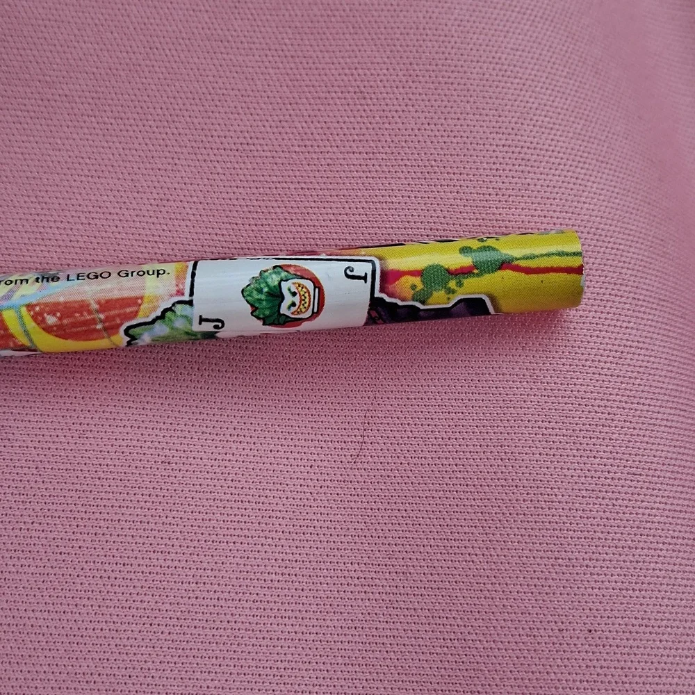 Lego Batman Yellow Pencil with Red Eraser (LEGO)